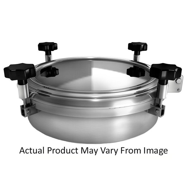 Springer Parts FTRG-600IL (24.00"), 304SS, Hardened Glass View Top RG-600-100-3.0-304-POL-S-SHSP - main